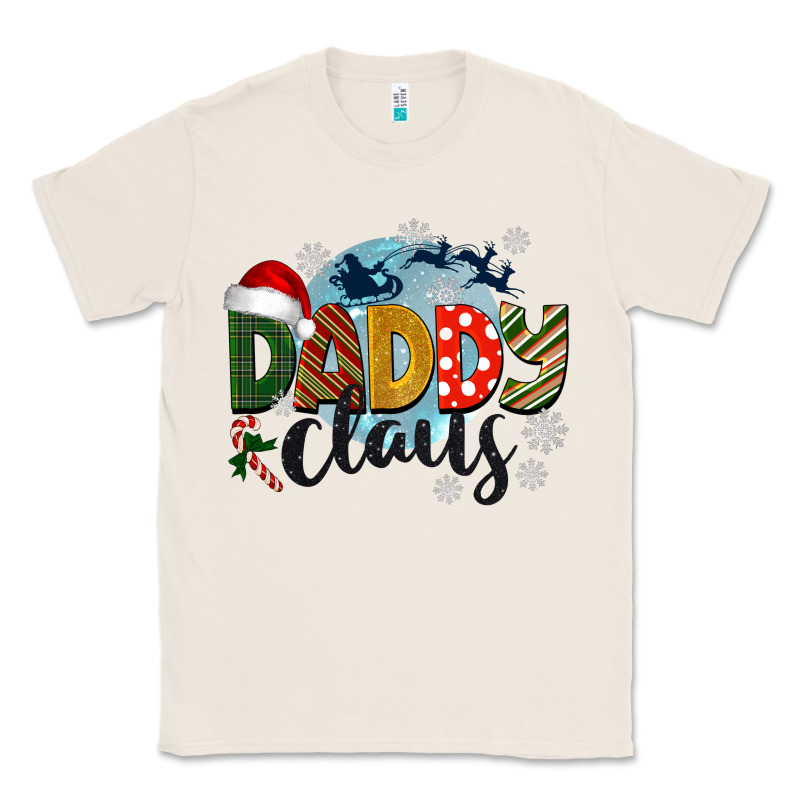 Daddy Claus Christmas Classic Tee by BarkalooDesign | Teevron