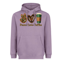 Lavender peace love coffee Heavyweight Hoodie - Jasminsmagicworld