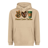Mushroom peace love coffee Heavyweight Hoodie - Jasminsmagicworld