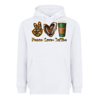 White peace love coffee Heavyweight Hoodie - Jasminsmagicworld