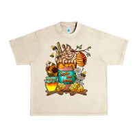 Sandshell Than Honey Urban Heavy Tee - CowhideDigitalArt