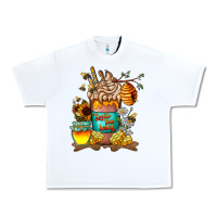White Than Honey Urban Heavy Tee - CowhideDigitalArt