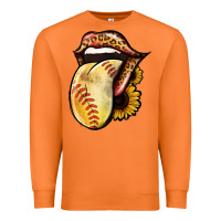 Carrot Softball Tongue Premium Sweatshirt - Jasminsmagicworld