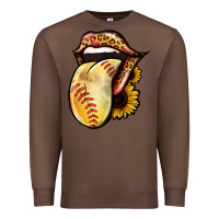 Chestnut Softball Tongue Premium Sweatshirt - Jasminsmagicworld
