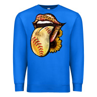 True Royal Softball Tongue Premium Sweatshirt - Jasminsmagicworld