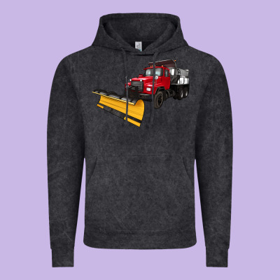 Snow Plow Vintage Hoodie Designed By Artiststas