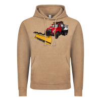 Vintage Coffee snow plow Vintage Hoodie - Artiststas