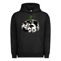 Pigment Black watercolor cowhide halloween pumpkin Urban Hoodie - RanaPortraitStore