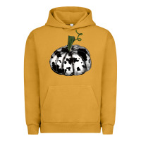 Pigment Peanut Butter watercolor cowhide halloween pumpkin Urban Hoodie - RanaPortraitStore