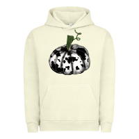 Pigment Pistachio watercolor cowhide halloween pumpkin Urban Hoodie - RanaPortraitStore
