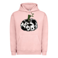 Pigment Salmon watercolor cowhide halloween pumpkin Urban Hoodie - RanaPortraitStore