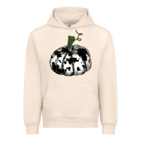 Sandshell watercolor cowhide halloween pumpkin Urban Hoodie - RanaPortraitStore