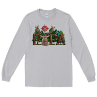 Moon Dust Western Papa Deer Hunting Long Sleeve Tee - LillyAllenDesigns