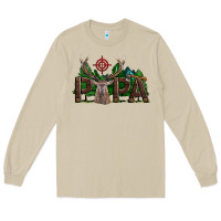 Mushroom Western Papa Deer Hunting Long Sleeve Tee - LillyAllenDesigns