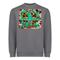 Storm libra turquoise cowhide Heavyweight Sweatshirt - RanaPortraitStore