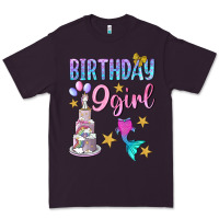 Plum Birthday Girl 9 Premium Tee - BundleAndBundleShop