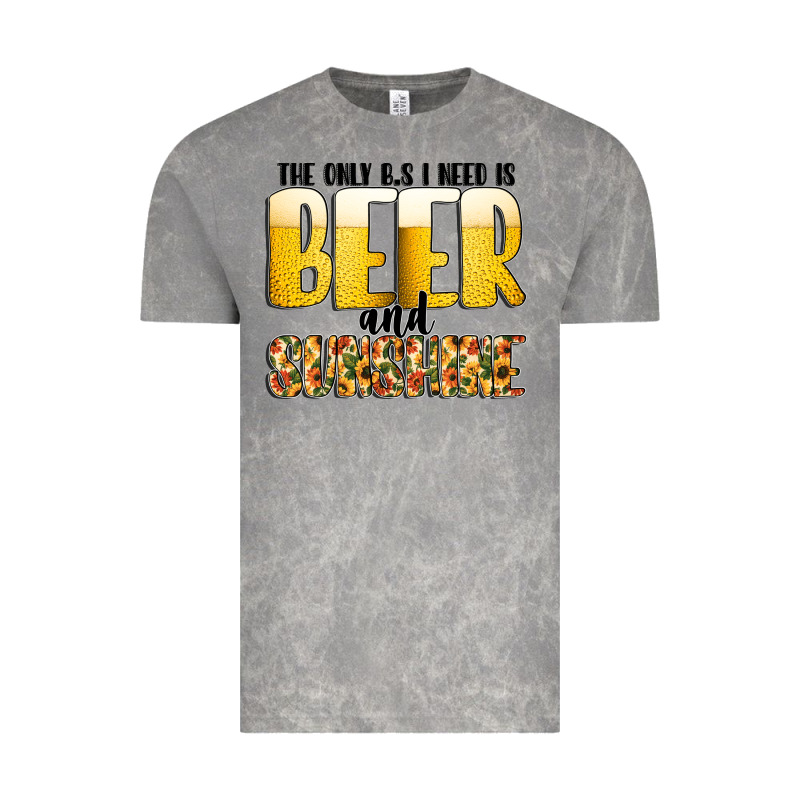 The Only C B S I Needis Beer And Sunshine Vintage Tee by CowhideDigitalArt | Teevron