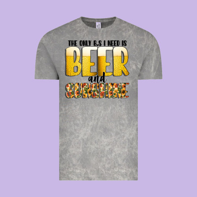 The Only C B S I Needis Beer And Sunshine Vintage Tee Designed By Cowhidedigitalart