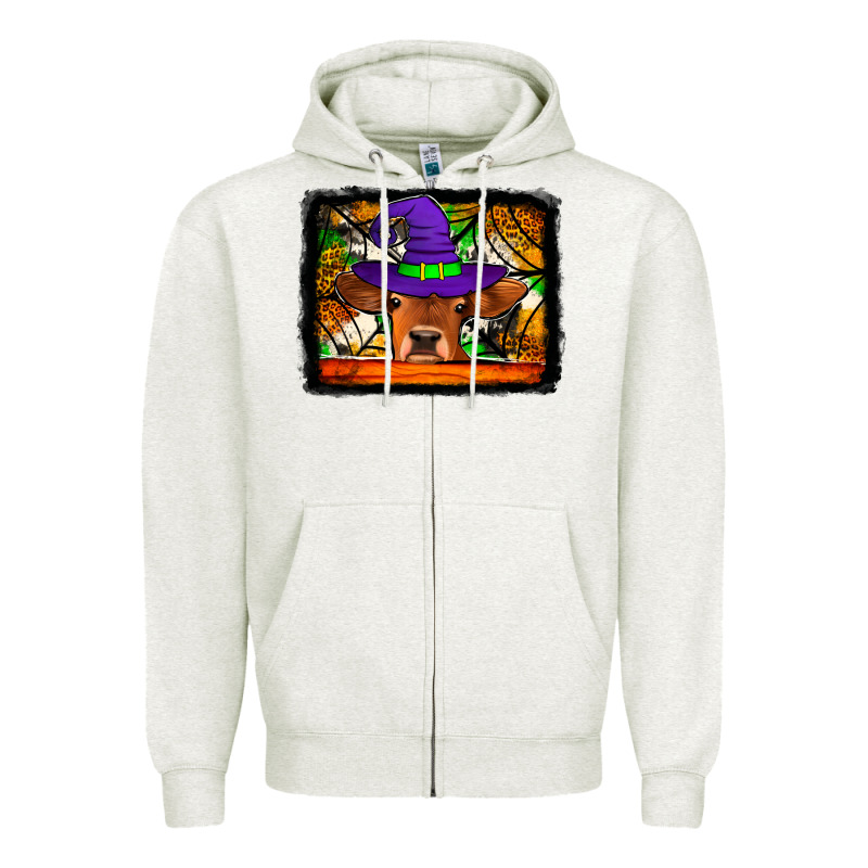 Halloween Heifer Zipper Hoodie by Jasminsmagicworld | Teevron