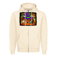 Sandshell halloween heifer Zipper Hoodie - Jasminsmagicworld