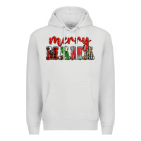 Dove Grey Christmas merry mama Premium Hoodie - BarkalooDesign