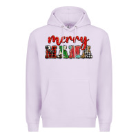 Lilac Christmas merry mama Premium Hoodie - BarkalooDesign