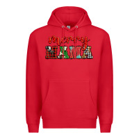 Red Christmas merry mama Premium Hoodie - BarkalooDesign