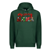 Sports Green Christmas merry mama Premium Hoodie - BarkalooDesign