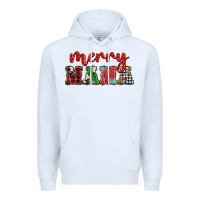 White Christmas merry mama Premium Hoodie - BarkalooDesign