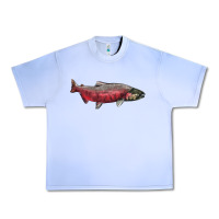 Chinook Salmon Fish Illustrations Urban Heavy Tee | Teevron