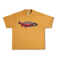 Peanut Butter Chinook Salmon Fish Illustrations Urban Heavy Tee - LillyAllenDesigns