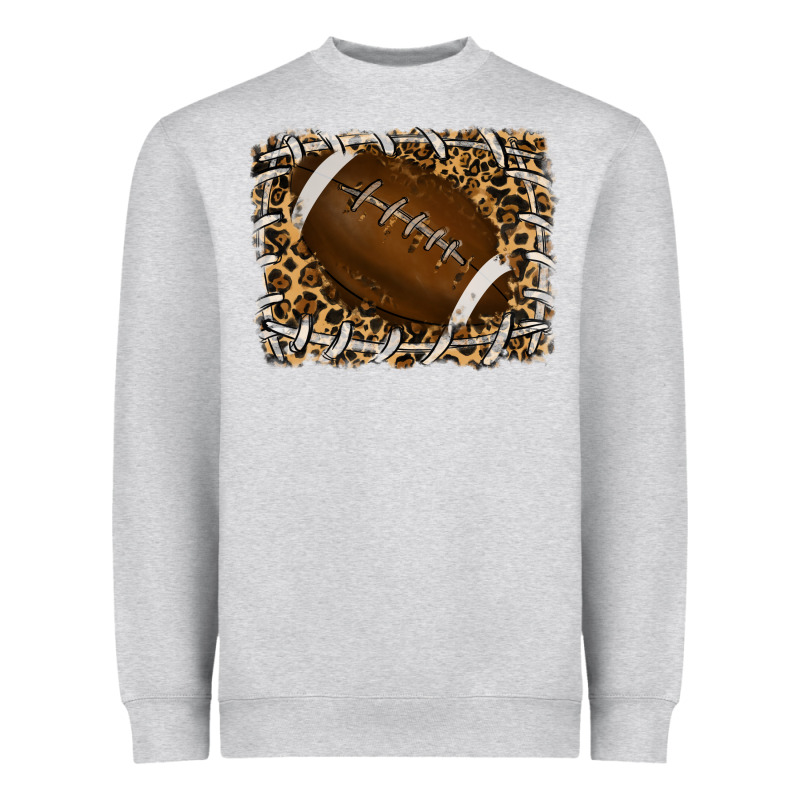 Leopard American Football Backround Heavyweight Sweatshirt by RanaPortraitStore | Teevron