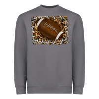 Storm leopard american football backround Heavyweight Sweatshirt - RanaPortraitStore