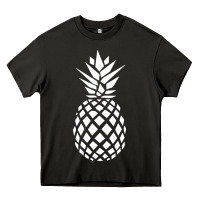 Asphalt pineapple sunset Heavy Core Tee - DesigneFamous