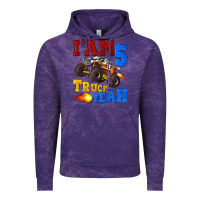 Cloud Purple i'am five truck yeah Vintage Hoodie - Artiststas