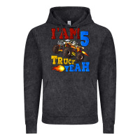 Vintage Black i'am five truck yeah Vintage Hoodie - Artiststas