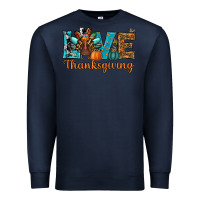 Navy love thanksgivings turkey Premium Sweatshirt - RanaPortraitStore