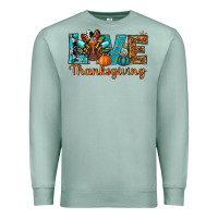 Seafoam love thanksgivings turkey Premium Sweatshirt - RanaPortraitStore