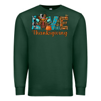 Sports Green love thanksgivings turkey Premium Sweatshirt - RanaPortraitStore