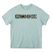 Arona grammie cowhide sunflower 1 Heavy Core Tee - Jasminsmagicworld