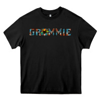 Black grammie cowhide sunflower 1 Heavy Core Tee - Jasminsmagicworld