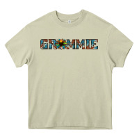 Mossy grammie cowhide sunflower 1 Heavy Core Tee - Jasminsmagicworld