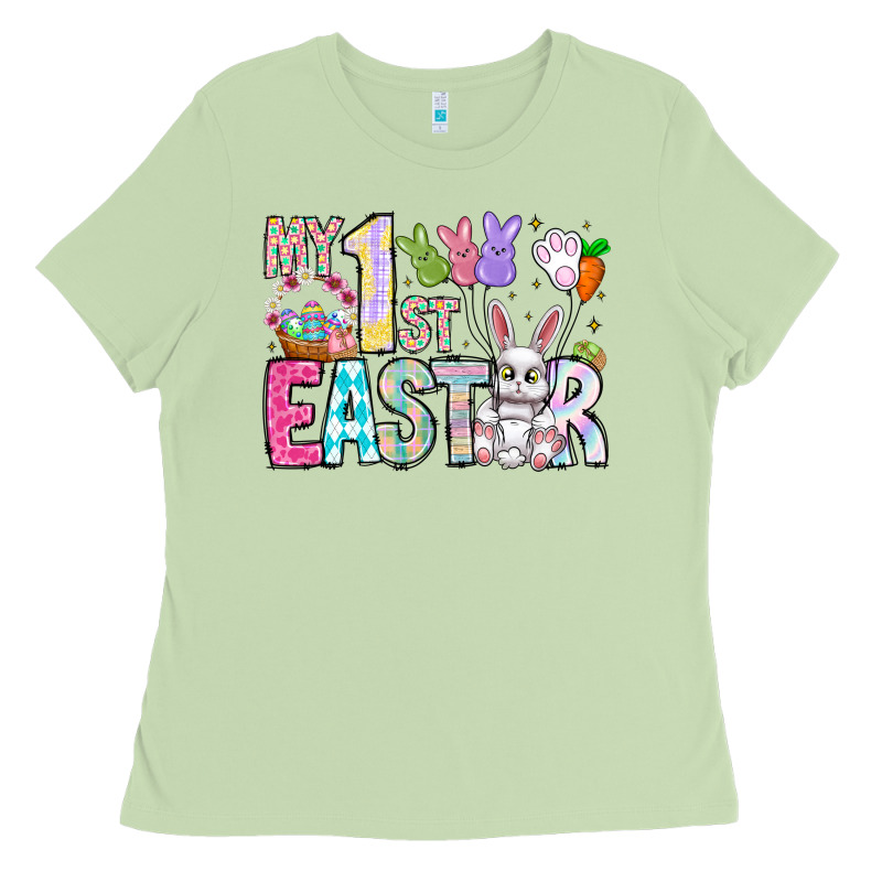 My 1st Easter Ladies Tee by CowhideDigitalArt | Teevron