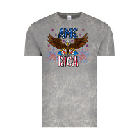 Cloud Rock America eagle Vintage Tee - CowhideDigitalArt