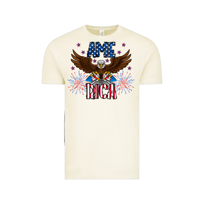 America Eagle Vintage Tee by CowhideDigitalArt | Teevron