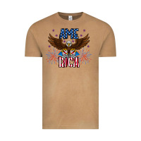 Vintage Camel America eagle Vintage Tee - CowhideDigitalArt
