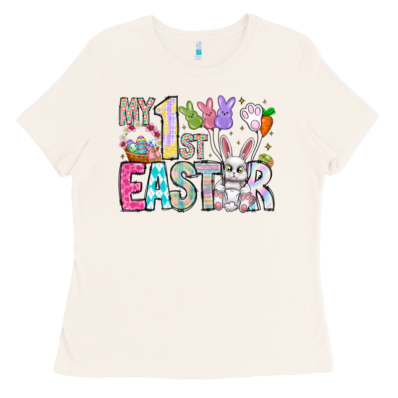 My 1st Easter Ladies Tee by CowhideDigitalArt | Teevron