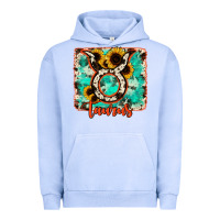 Pigment Grape Ice taurus turquoise cowhide Urban Hoodie - RanaPortraitStore