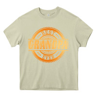 Mossy best grandpa Heavy Core Tee - DesigneFamous