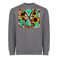 Storm pisces turquoise cowhide Heavyweight Sweatshirt - RanaPortraitStore